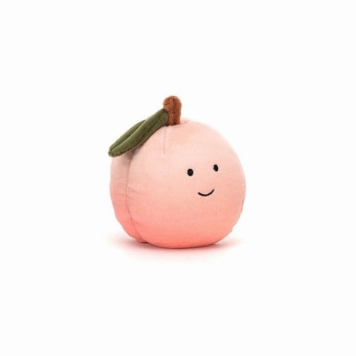 Jellycat Fabulous Fruit Peach Australia | 154369MAD